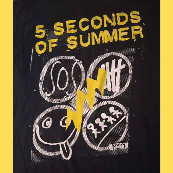 5 Seconds of Summer Graphic Tee - Picture 2 of 6